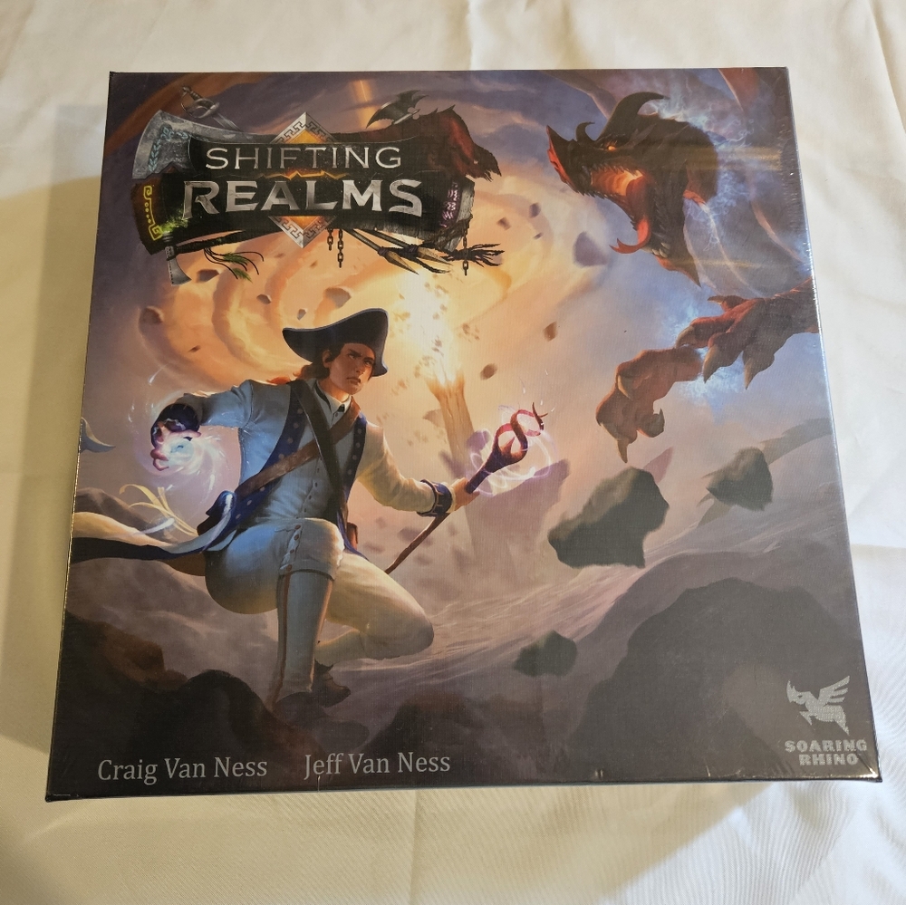 New sealed Shifting Realms Game White Wizard Games Van Ness